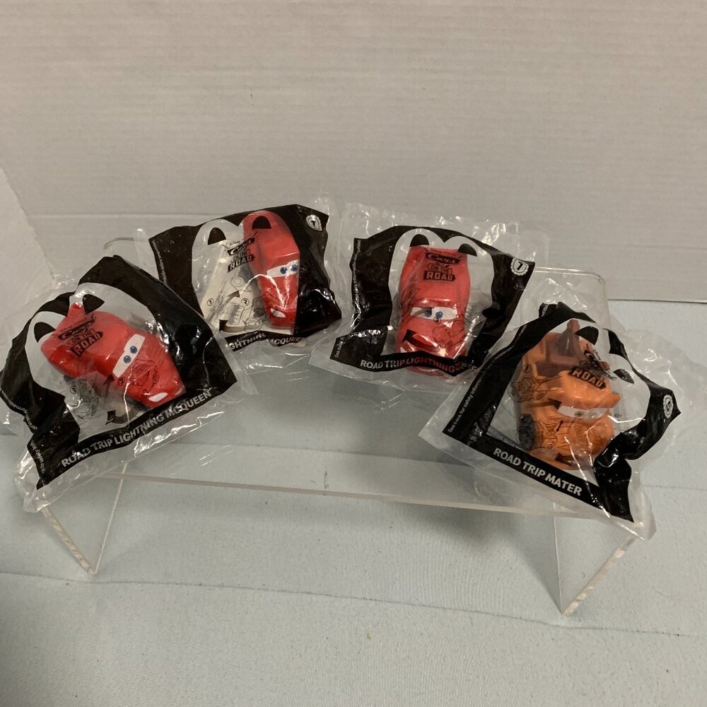 McDonalds Cars on the Road Lot One Tow Mater Three Lightening McQueen